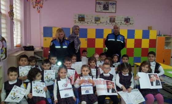 Toplum Destekli Polislerden Fevzi Çakmak Okulu'na Ziyaret