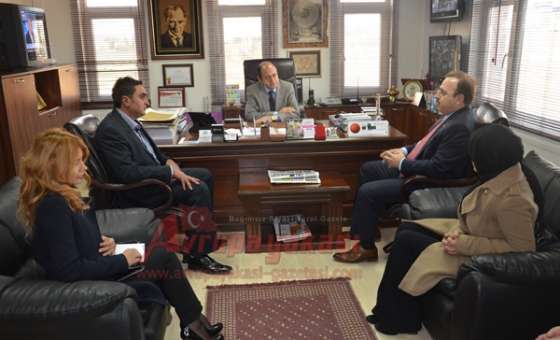 Ak Parti Büyükşehir Belediye Başkan Adayı Mustafa Yel'den Gazetemize Ziyaret