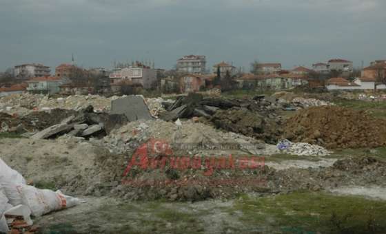 Dere Yatağı Hafriyat Alanı Oldu