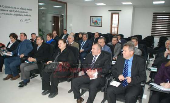 Okul Müdürlerinden Kaymakam Kızıltoprak`a Brifing