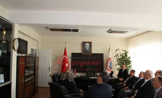 Kaymakam Doğan Ve Başkan Baysan`dan Yeni Sanayi Sitesine Ziyaret