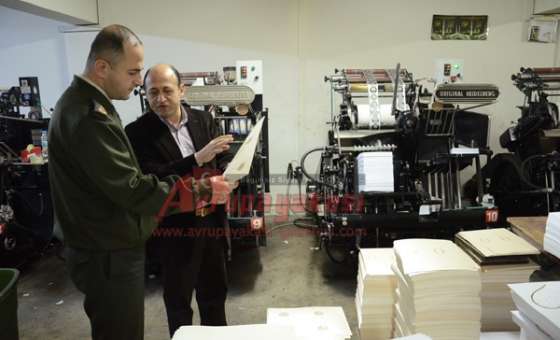 İlçe Jandarma Komutanı Çemrek'ten Gazetemize Ziyaret
