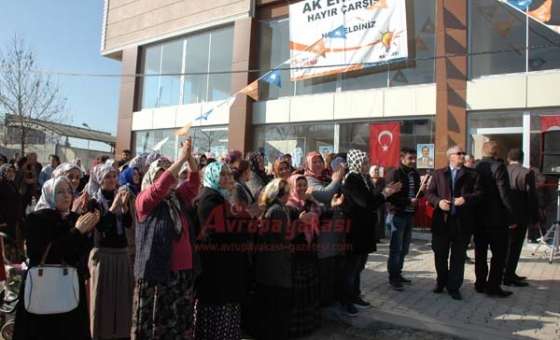 Ak Parti Ergene`de Hayır Çarşısı Açtı