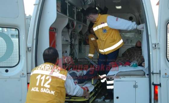 Çorlu'da Kaza 2 Yaralı