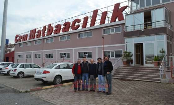 Fildişi'nden Cem Matbaacılığa Ziyaret