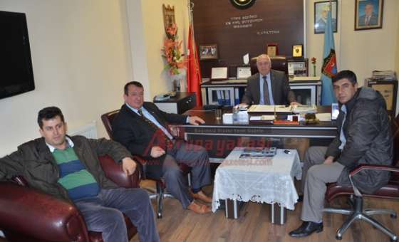 Başkan Yaşar Kuş'tan Başkan Abdullah Baş'a Ziyaret