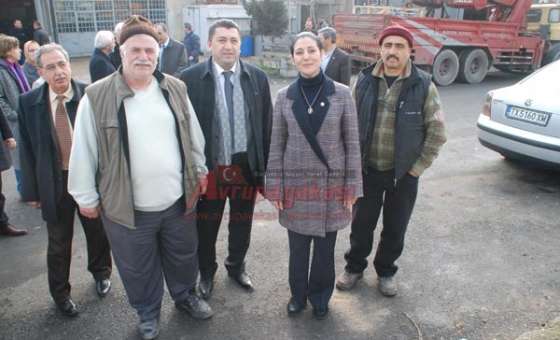 Ak Partili Yemişçi'den Çorlu Yeni Sanayi Sitesi'ne Ziyaret