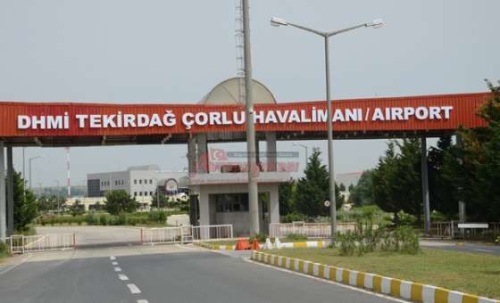 Çorlu - Ankara Uçak Seferine Lastik Rötarı