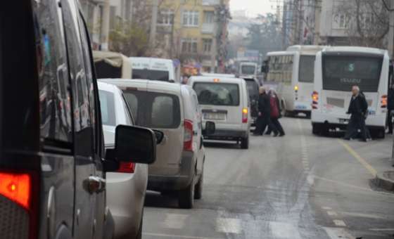 Tekirdağ`da 201 Bin 592 Araç Var