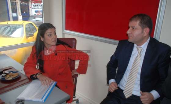 Ak Partili Yemişçi`den Taksici Esnafına Ziyaret