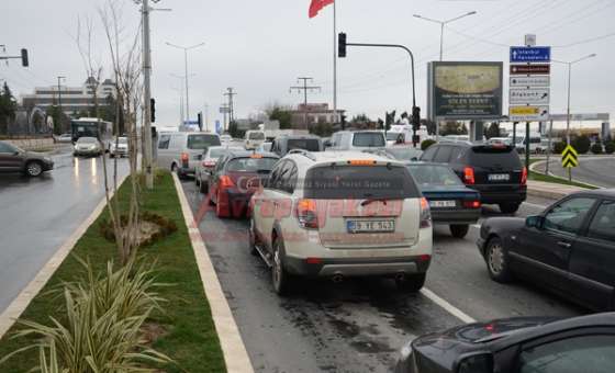  Trafik Arapsaçına Döndü