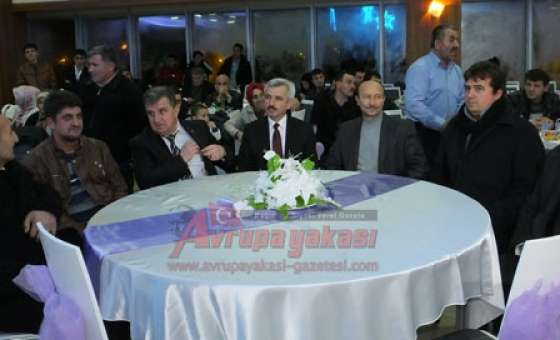 Ergene Samsunlular Derneği`nden Dayanışma Ve Kaynaşma Gecesi