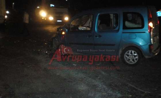 Çorlu -  Çerkezköy Yolunda Kaza: 5'i Çocuk 10 Yaralı