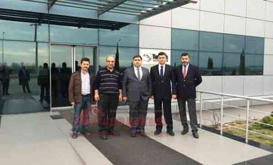 Kaymakam Kızıltoprak`tan Velimeşe Osb`deki Firmalara Ziyaret
