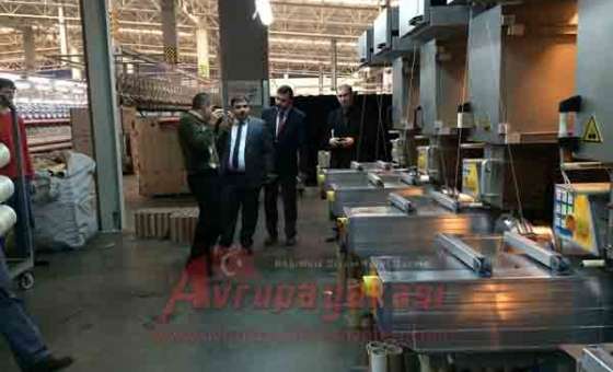 Kaymakam Kızıltoprak`tan Velimeşe Osb`deki Firmalara Ziyaret