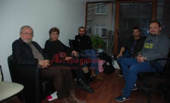 Hdp Çorlu Belediye Başkan Adayı İşcan`dan Avrupa Yakası Gazetesine Ziyaret