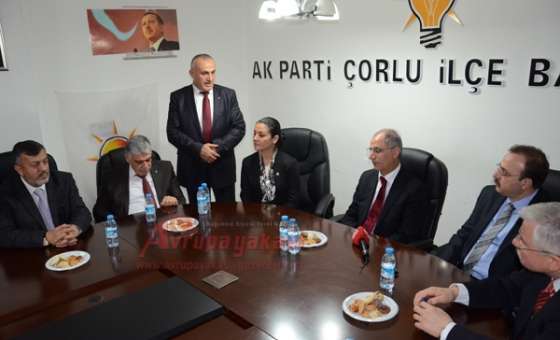 Efkan Ala'dan  İlçe Başkanlığı'na Ziyaret