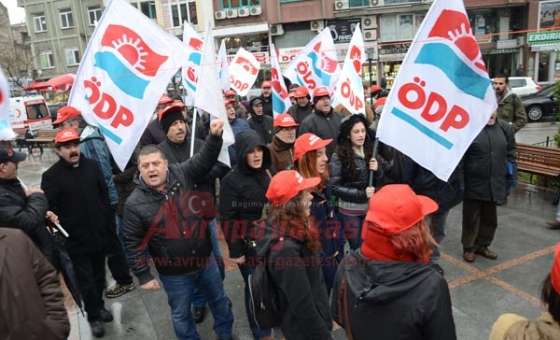 Ödp'den Açlık Grevindeki İşçilere Destek