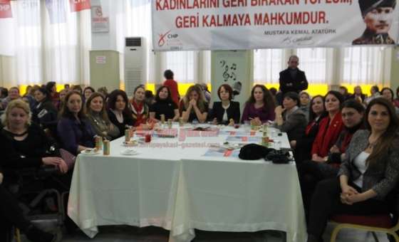 Chp Çorlu İlçe Örgütü`nden Kadınlar Günü Eğlencesi