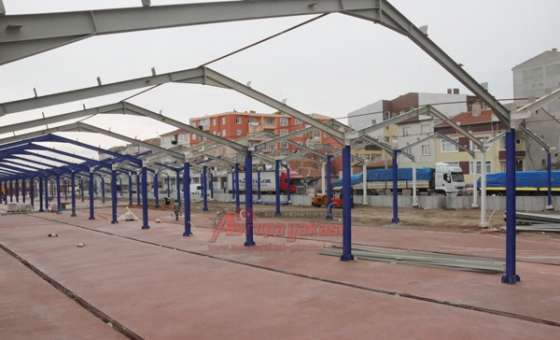 Sabit Kapalı Pazar Yerinde Sona Yaklaşıldı