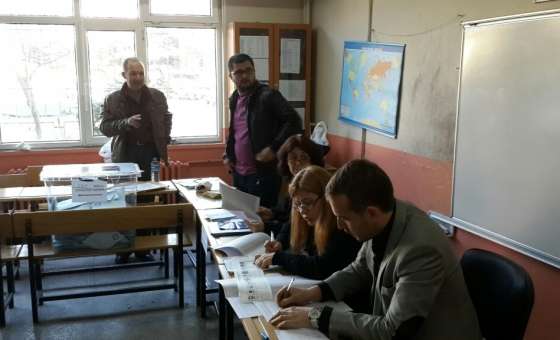 Çorlu'da Oy Verme Sona Erdi