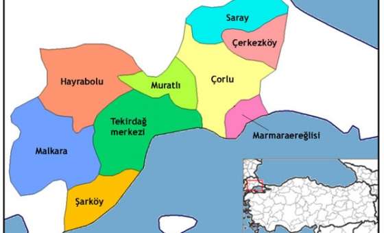 2 İlden Biri Tekirdağ Oldu
