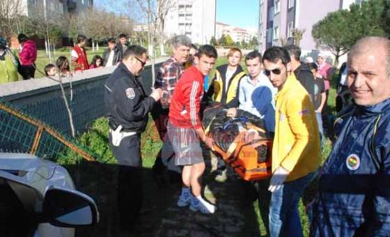 Çorlu`da Kaza 1 Yaralı