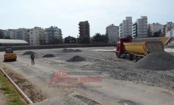 Stadyum'da Çalışmalar Sürüyor