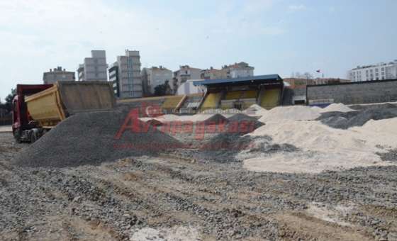 Stadyum'da Çalışmalar Sürüyor