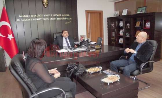 Kemal Şahin'den Ergene Kaymakamı Kızıltoprak'a Ziyaret