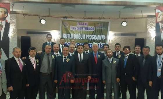Ergene Müftülüğünden Kutlu Doğum Haftası Programı