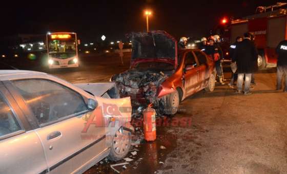 Çorlu'da 2 Kaza: 4 Yaralı