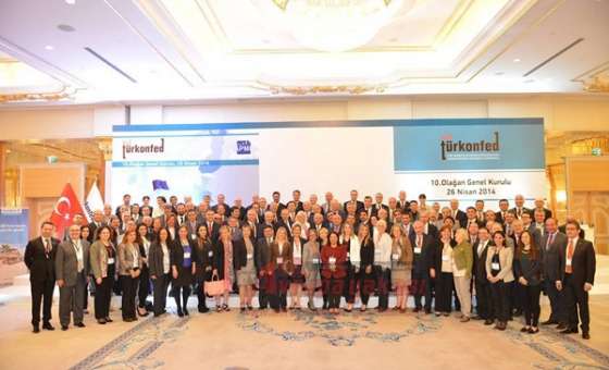 Trakyalı İş İnsanları Türkonfed Genel Kuruluna Katıldı
