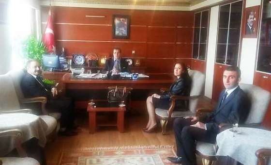 Çorlu Sgm Müdürü Altındağ'dan Kaymakamlar Kızıltoprak Ve Doğan'a Ziyaret
