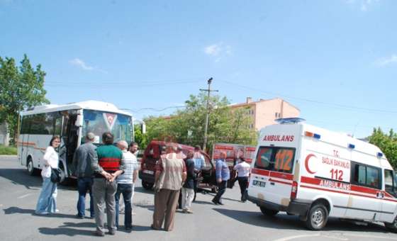 Çorlu'da Kaza: 1 Yaralı
