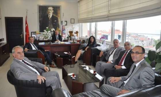 Chp Milletvekillerinden Başkan Albayrak'a Ziyaret