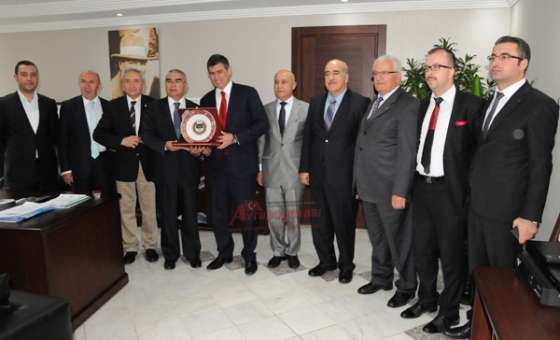 Barolar Birliği Başkanı Feyzioğlu`ndan Başkan Baysan`a Ziyaret