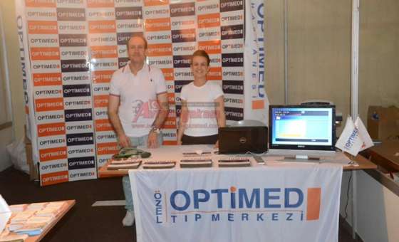 Optimed Ve Avrupa Göz'den İndirim Çadırında Stant