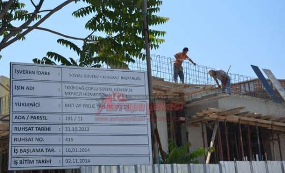 Sgk İnşaatı Hızla Yükseliyor