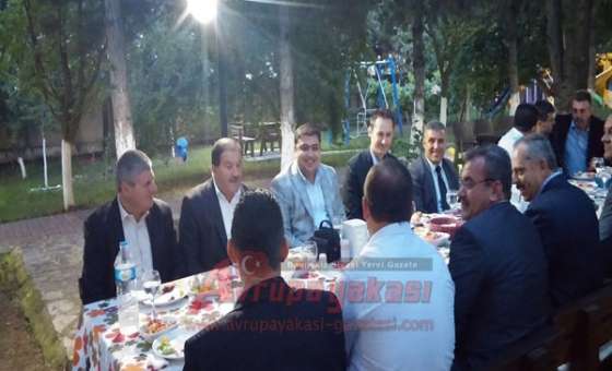Ergene Muhtarları Birlik Yemeğinde Buluştu