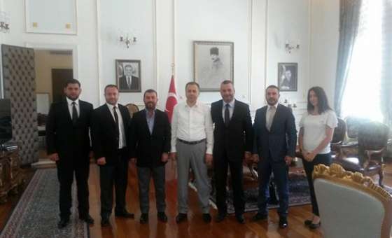 İştrak Protokol Ziyaretlerini Sürdürüyor