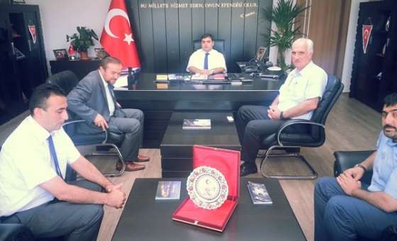 Çorlu İlim Yayma Cemiyeti`nden Kaymakam Kızıltoprak`a Ziyaret