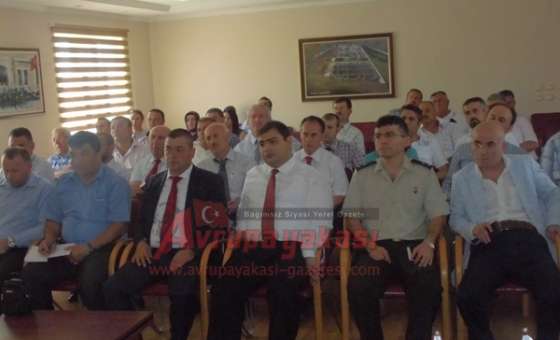 Ergene`de Ergene Havzası Koruma Eylem Planı Toplantısı Yapıldı