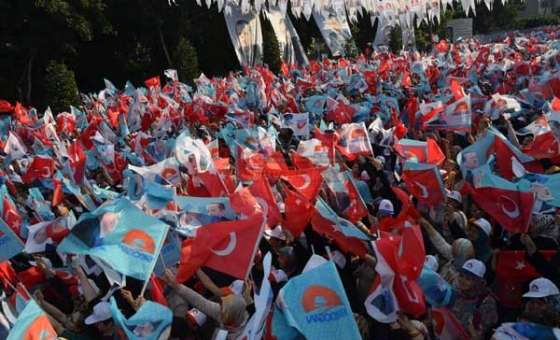 Recep Tayyip Erdoğan Tekirdağ'da