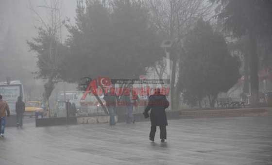 Çorlu Güne Sisle Uyandı