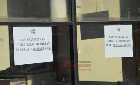 Çorlu Belediyesi'nden Ücretsiz Otopark Hizmeti