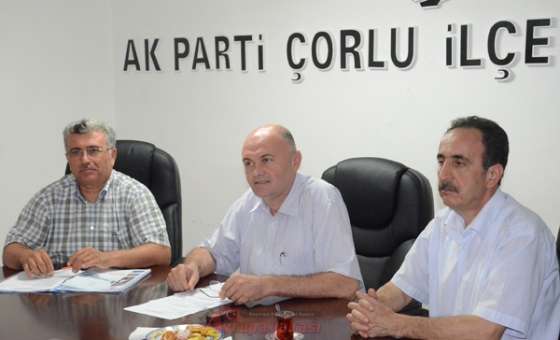Ak Parti Tekirdağ Büyükşehir Belediye Meclis Üyesi İbrahim Halil Yerlioğlu;"su Fiyatlarını Reddettik"