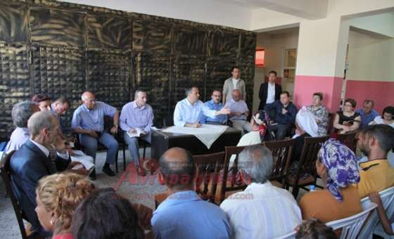 Tekirdağ Valisi Yerlikaya Aydoğdu Mahallesi Sakinleri Ile Sorunlarını Görüştü