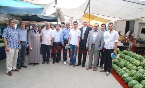 Ak Parti Çorlu Teşkilatından Semt Pazarı Ziyareti