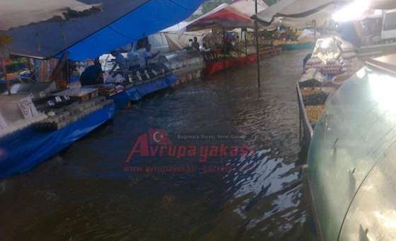 Çorlu Yağmura Teslim